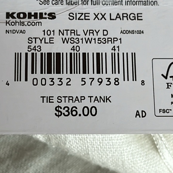 SONOMA (NWT) baby-doll top - Picture 7 of 8